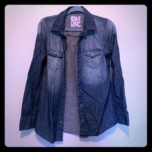 Women’s Boyfriend Fit Denim Oxford